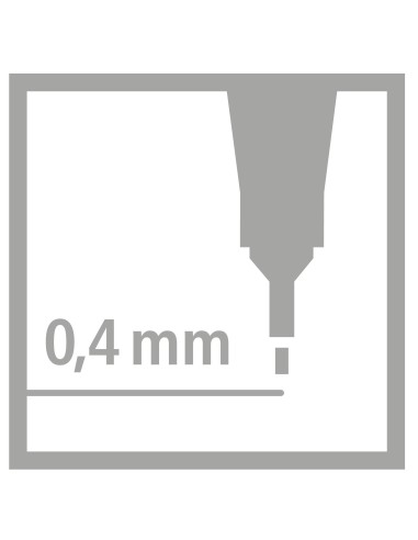  C/10 STABILO POINT 88 CURRY Nº87 PUNTA DE FIBRA 0,4MM 